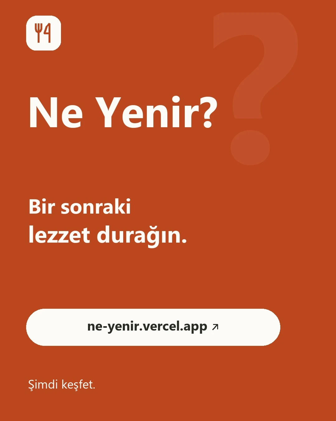 Ne Yenir?: Proje sunumu / 04